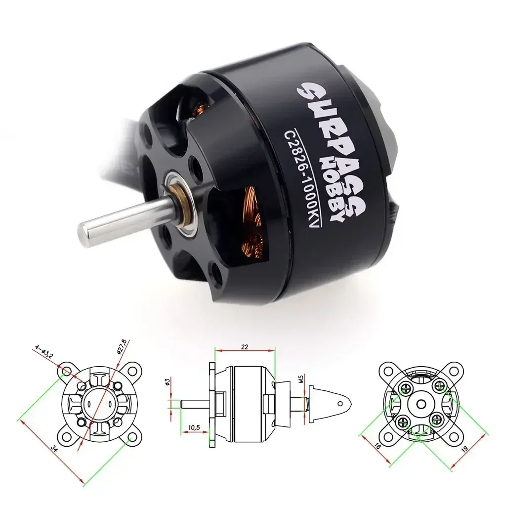 Overtref Hobby 2826 1000KV 135 - Drone Racing Esc recensie en prijs
