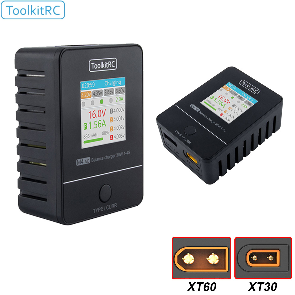 Toolkitrc M4ac 30W Lipoleven L - Drone Racing Charger recensie en prijs