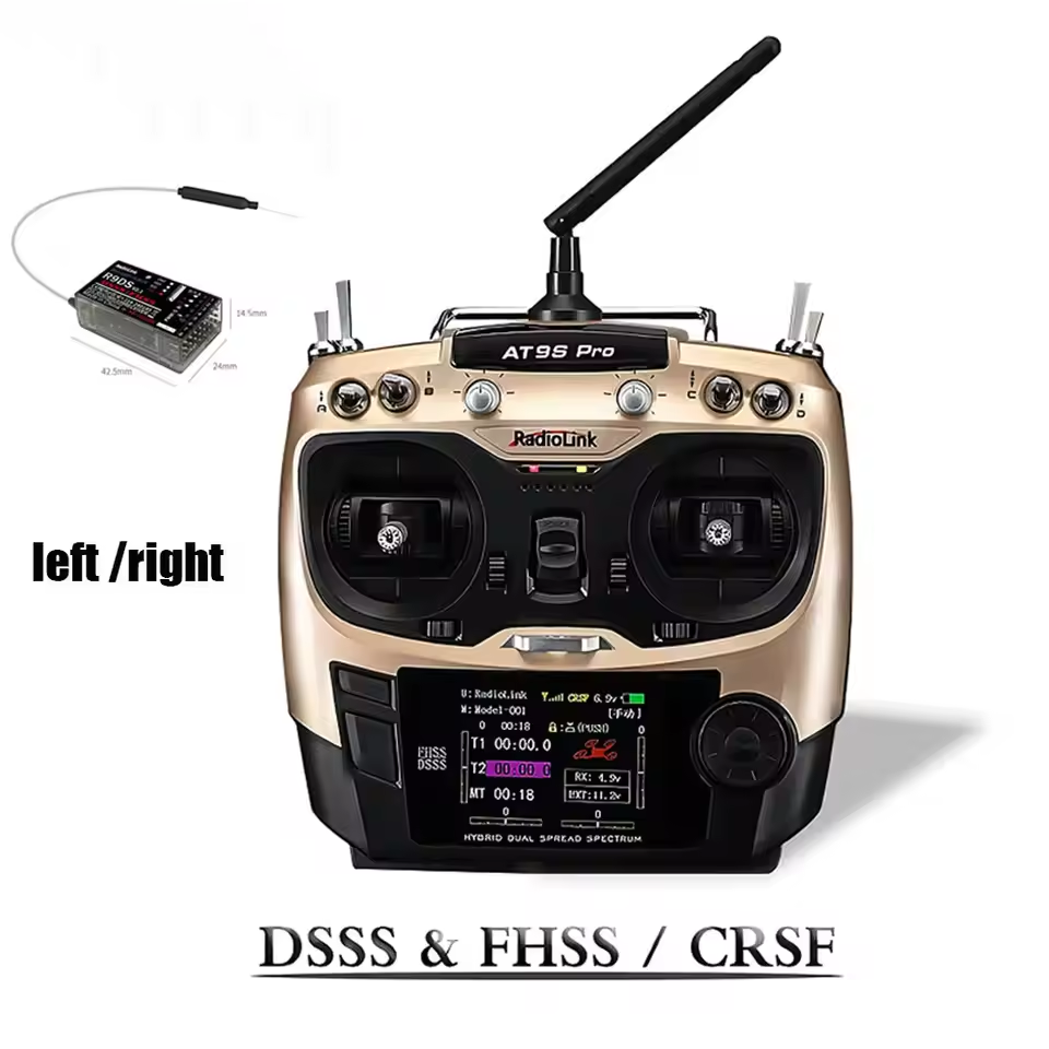 Radiolink AT9SPro 12CH 2.4G DS - Drone Racing Transmitter recensie en prijs