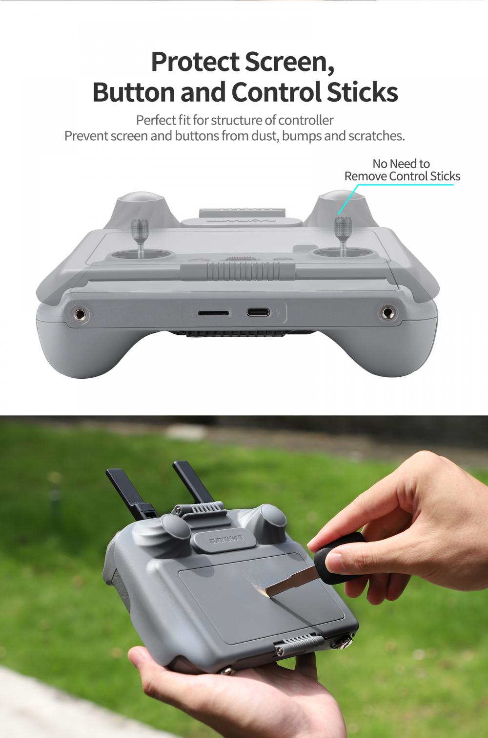 Scherm beschermhoes zonnescher - Dji Drone Mini 4 Pro recensie en prijs
