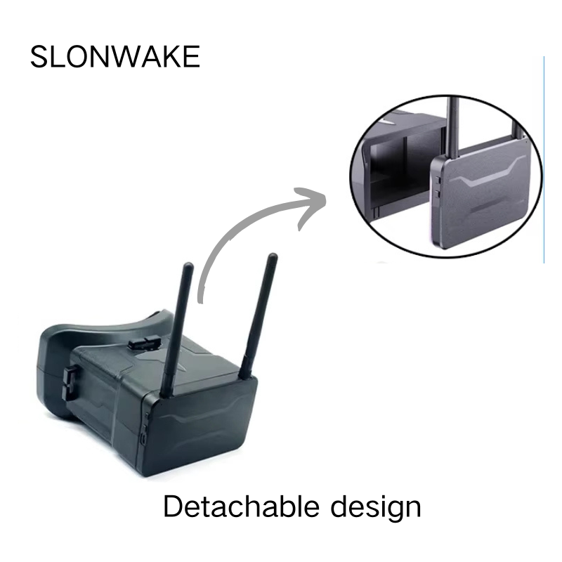 5.8G FPV-bril 4,3 inch 480*272 - Drone Racing Goggles recensie en prijs