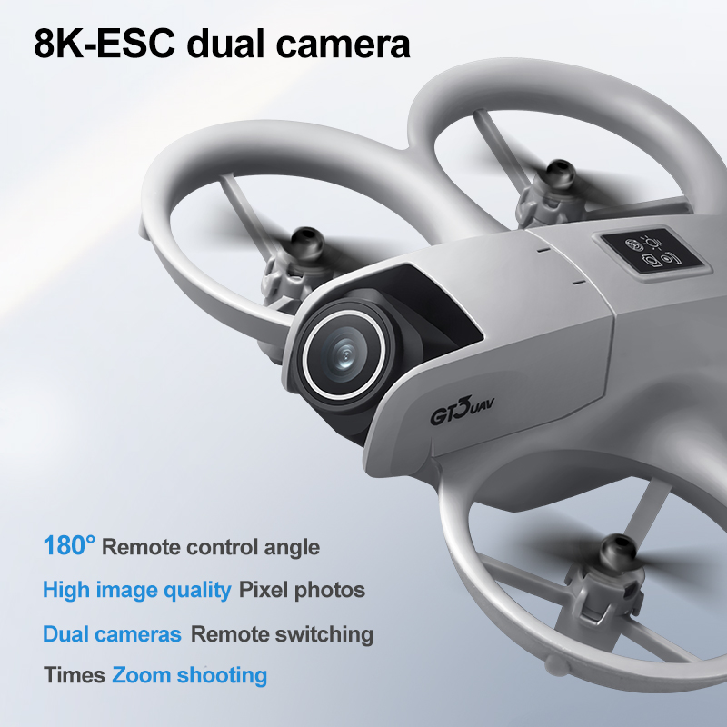 Nieuwe GT3 met scherm Mini Dro - Drone Racing Camera recensie en prijs