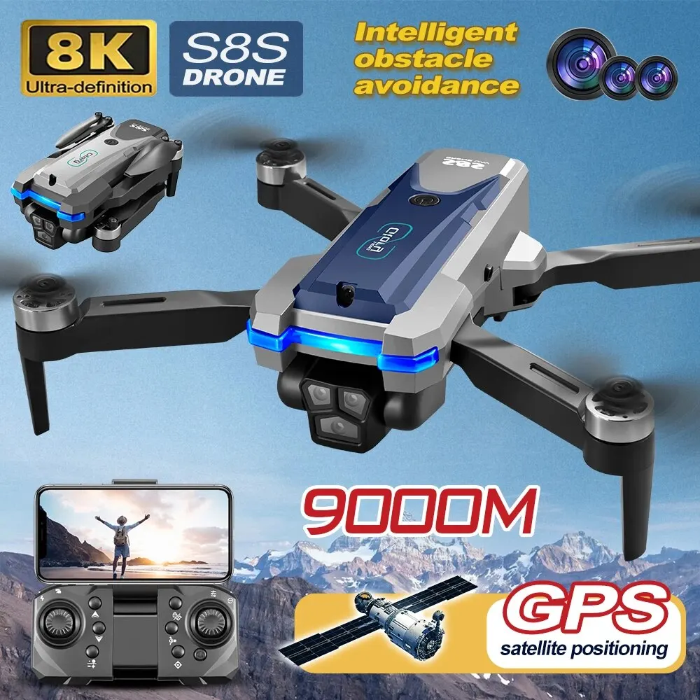 S 8S Gps Drone 5G Wifi 8K Hd D - Drone Racing Camera recensie en prijs